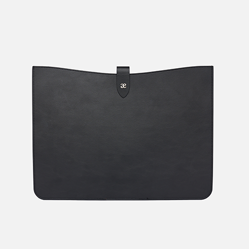 leather Laptop Sleeve with Stand Horizonal