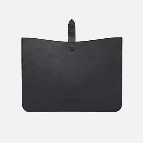 leather Laptop Sleeve with Stand Horizonal