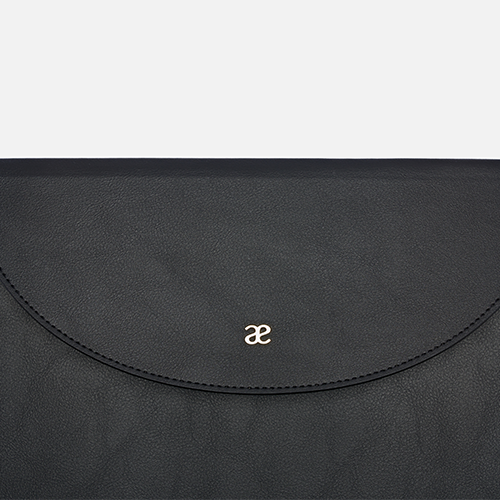 Leather Laptop Sleeve 14 Inch with Stand Vertical