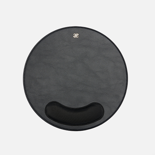 Leather Mouse Pad with Wrist Rest