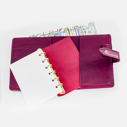 Leather Personal Planner A7