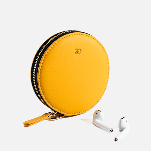 Leather Earbuds Case for Carrying 