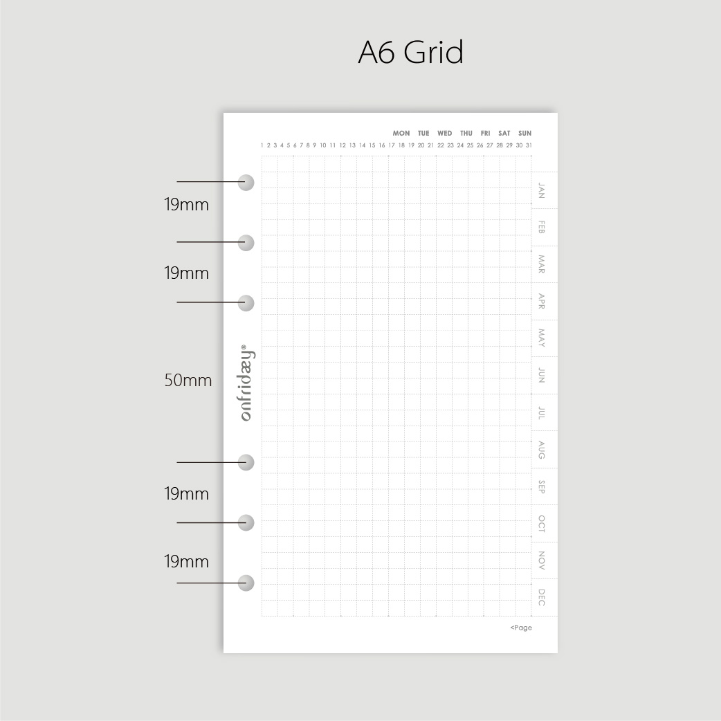 Planner Refills A5/A6/B7