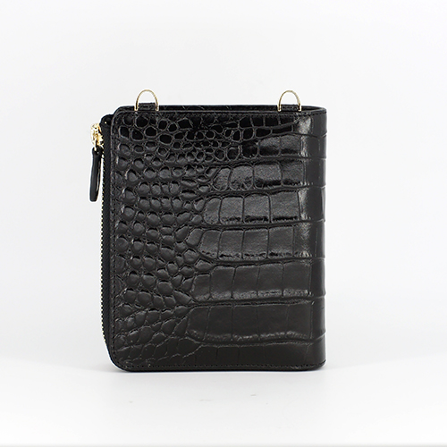 Leather Personal Planner A7 crocodile pattern