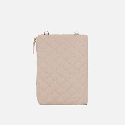 Leather Personal Planner Diamond patten A7
