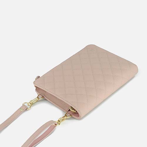 Leather Personal Planner Diamond patten A7