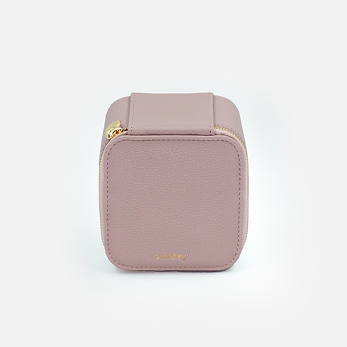 Jewelry Organizer with 6 Velvet Zip Pocket-Small Size