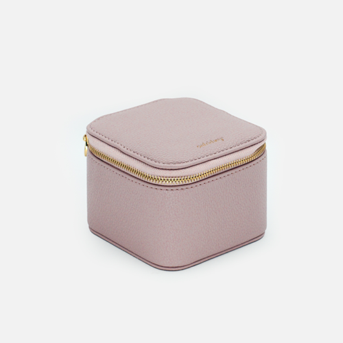 Jewelry Organizer with 6 Velvet Zip Pocket-Small Size